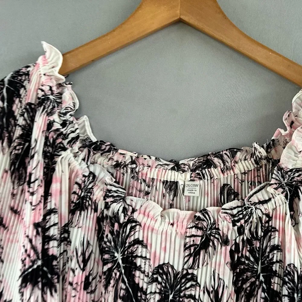 🎉5 for $45🎉 Cato top blouse shirt size 26/28 - Picture 5 of 9